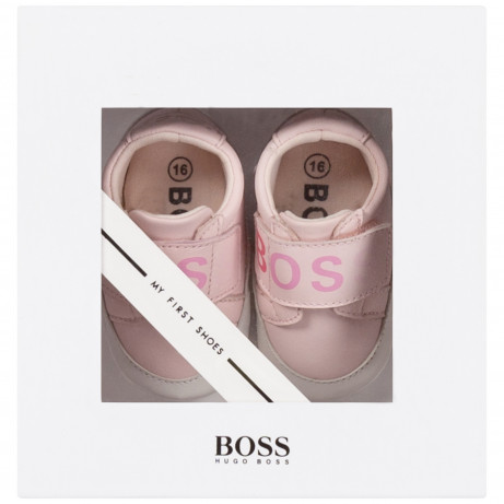 BOSS CHAUSSONS BABY PINK 16-19