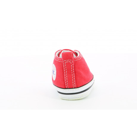 CONVERSE FIRST STAR CVS TOILE ROUGE 18-20