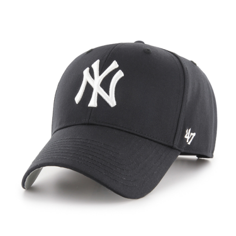 47 CAP KIDS MLB NEW YORK YANKEES RAISED BASIC BLACK