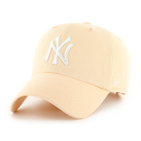 47 CAP KIDS MLB NEW YORK YANKEES CLEAN UP WNOLOOPLABE APRICOT